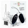 INTENSO - HUEVO VIBRADOR FLIPPY II CON CONTROL REMOTO NEGRO