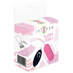 INTENSO - HUEVO VIBRATORIO FLIPPY I CON CONTROL REMOTO ROSA