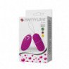 PRETTY LOVE - HUEVO VIBRATORIO ARVIN CON CONTROL REMOTO 12V