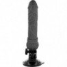 BASECOCK - VIBRADOR REALISTA CON CONTROL REMOTO NEGRO 19,5 CM -O- 4 CM