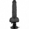 BASECOCK - VIBRADOR ARTICULADO CON CONTROL REMOTO, NEGRO, 21 CM - O- 5 CM