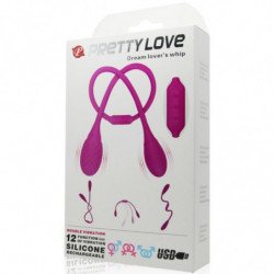 AMOR PRECIOSO - ESTIMULADOR UNISEX DREAM LOVERS WHIP 2