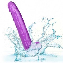 CALEXOTICS - DILDO TAMAÑO QUEEN MORADO 25,5 CM
