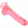 CALEXOTICS - DILDO TAMAÑO QUEEN ROSA 25,5 CM
