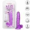 CALEXOTICS - DILDO TAMAÑO QUEEN MORADO 15,3 CM