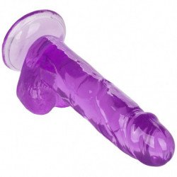 CALEXOTICS - DILDO TAMAÑO QUEEN MORADO 15,3 CM