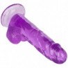 CALEXOTICS - DILDO TAMAÑO QUEEN MORADO 15,3 CM