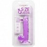 CALEXOTICS - DILDO TAMAÑO QUEEN MORADO 15,3 CM