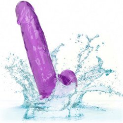 CALEXOTICS - DILDO TAMAÑO QUEEN MORADO 15,3 CM