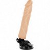 BASECOCK - VIBRADOR REALISTICO CONTROL REMOTO NATURAL 21 CM -O- 4 CM