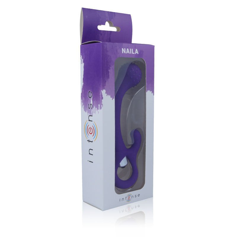 INTENSO - SILICONA VIBRATORIA LILA DE NAILA