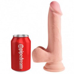 KING COCK - DILDO DE TRIPLE DENSIDAD DE 18,4 CM