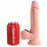KING COCK - DILDO DE TRIPLE DENSIDAD DE 18,4 CM