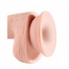 KING COCK - DILDO DE TRIPLE DENSIDAD DE 18,4 CM