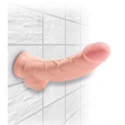 KING COCK - DILDO DE TRIPLE DENSIDAD DE 18,4 CM