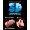 KING COCK - DILDO DE TRIPLE DENSIDAD DE 18,4 CM