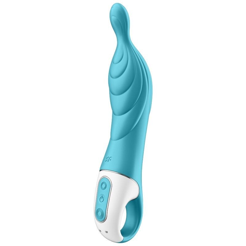 SATISFACTOR - INCREÍBLE VIBRADOR TURQUESA DE 2 PUNTOS