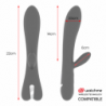 BRILLY GLAM - VIBRADOR ERIK + CONTROL REMOTO WATCHME
