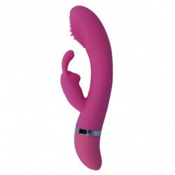 INTENSE - SUSY VIBRADOR OSCILANTE SILICON RABBIT ROSA