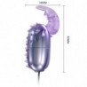 BAILE - HUEVO VIBRADOR SUPERIOR CON ESTIMULADOR