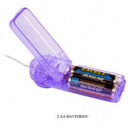 BAILE - MARIPOSA VIBRATORIA LILA PARA LA ESTIMULACIÓN DEL CLÍTORIS