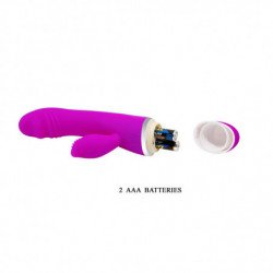 AMOR PRECIOSO - VIBRADOR DE COQUETEO CON RABBIT DAVID