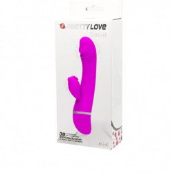 AMOR PRECIOSO - VIBRADOR DE COQUETEO CON RABBIT DAVID