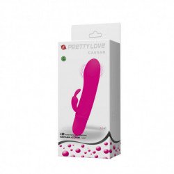 AMOR PRECIOSO - VIBRADOR DE COQUETEO CON CONEJO CÉSAR