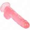 CALEXOTICS - DILDO TAMAÑO QUEEN ROSA 20,3 CM