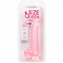CALEXOTICS - DILDO TAMAÑO QUEEN ROSA 20,3 CM