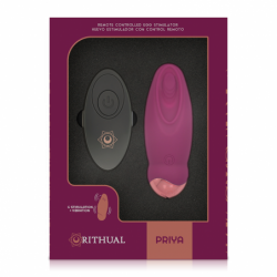 RITHUAL - PRIYA EGG CONTROL REMOTO PUNTO G + VIBRACIÓN
