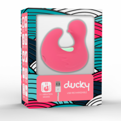 HAPPY LOKY - ESTIMULADOR DE DEDO DE SILICONA RECARGABLE DUCKYMANIA