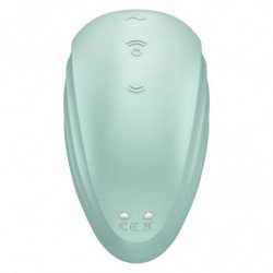 SATISFYER - PEARL DIVER ESTIMULADOR Y VIBRADOR VERDE