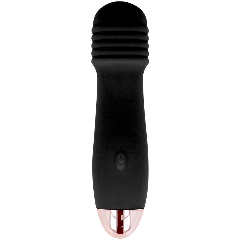 DOLCE VITA - VIBRADOR RECARGABLE TRES NEGROS 7 VELOCIDADES