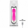 DOLCE VITA - VIBRADOR RECARGABLE TRES ROSAS 7 VELOCIDADES