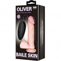 BAILE - OLIVER DILDO REALISTICO CON VIBRACION