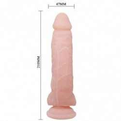BAILE - SUPER DILDO REALISTICO NATURAL 21.5 CM