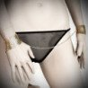 JOYERÍA - ESPOSAS DE MALLA METÁLICA DORADA DE METALLIC DESIRE