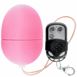 ONLINE - HUEVO VIBRATORIO ROSA CON CONTROL REMOTO