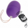 EN LÍNEA - HUEVO VIBRATORIO CON CONTROL REMOTO MORADO