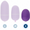 EN LÍNEA - HUEVO VIBRATORIO CON CONTROL REMOTO MORADO