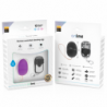 EN LÍNEA - HUEVO VIBRATORIO CON CONTROL REMOTO MORADO