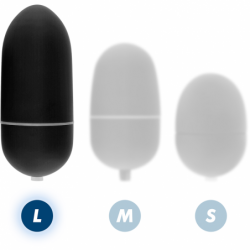 ONLINE - HUEVO VIBRADOR CON CONTROL REMOTO, NEGRO