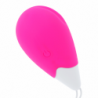 OHMAMA - HUEVO VIBRADOR TEXTURIZADO, 10 MODOS, ROSA Y BLANCO