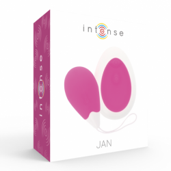 INTENSE - JAN HUEVO VIBRADOR CONTROL REMOTO ROSA