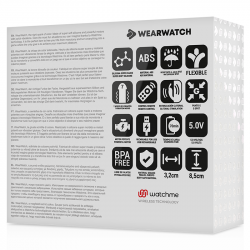 WEARWATCH - WATCHME VIBRADOR DE DOBLE TECNOLOGÍA ÍNDIGO / JET