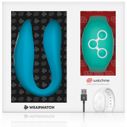 WEARWATCH - WATCHME VIBRATOR DE DOBLE TECNOLOGÍA ÍNDIGO/AGUA DE MAR