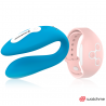 WEARWATCH - WATCHME VIBRADOR DE DOBLE TECNOLOGÍA ÍNDIGO / ROSA
