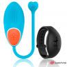 WEARWATCH - TECNOLOGÍA WATCHME CONTROL REMOTO AZUL HUEVO / AZABACHE