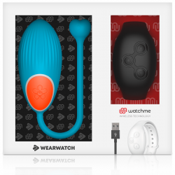 WEARWATCH - TECNOLOGÍA WATCHME CONTROL REMOTO AZUL HUEVO / AZABACHE